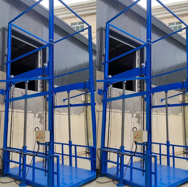 德安导轨式升降货梯